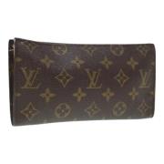 Pre-owned Canvas pouches Louis Vuitton Vintage , Brown , Dames