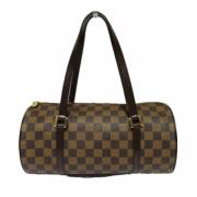 Pre-owned Canvas louis-vuitton-bags Louis Vuitton Vintage , Brown , Da...