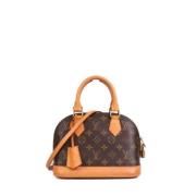 Pre-owned Leather louis-vuitton-bags Louis Vuitton Vintage , Brown , D...