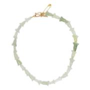 Edelsteen Bloem Ketting Forte Forte , Green , Dames