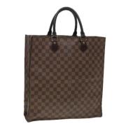 Pre-owned Canvas louis-vuitton-bags Louis Vuitton Vintage , Brown , Da...