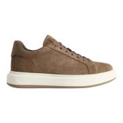 Beige Sneakers voor Mannen en Vrouwen Woolrich , Beige , Heren