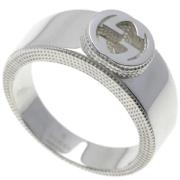 Pre-owned Silver rings Gucci Vintage , Gray , Dames