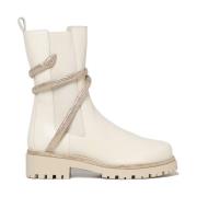 Off-White Laarzen René Caovilla , Beige , Dames