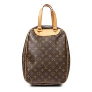 Pre-owned Coated canvas handbags Louis Vuitton Vintage , Brown , Dames