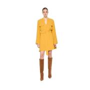 Overhemdjurk Silvian Heach , Yellow , Dames