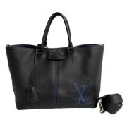 Pre-owned Leather louis-vuitton-bags Louis Vuitton Vintage , Black , D...