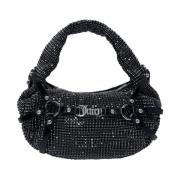 Stijlvolle Leren Tas Juicy Couture , Black , Dames