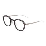 Moderne ronde metalen montuur bril Mykita , Black , Unisex