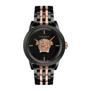 Herenhorloge Palazzo Empire zwart, roségoud 43 mm Verd01623 Versace , ...