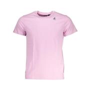 Katoenen T-shirt met Print Logo K-Way , Pink , Heren