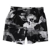 Camouflage Logo Zwemshorts met Zakken Dolce & Gabbana , Multicolor , H...