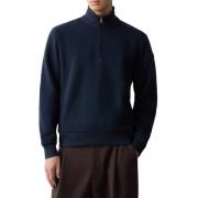 Blauwe Zip Sweater voor Mannen Colmar , Blue , Heren