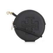 Zwarte Kaarthouder met Ritsvak Tory Burch , Black , Dames