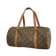 Pre-owned Canvas louis-vuitton-bags Louis Vuitton Vintage , Brown , Da...