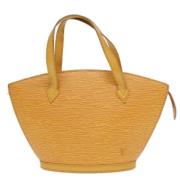 Pre-owned Leather louis-vuitton-bags Louis Vuitton Vintage , Yellow , ...