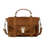 Zachte Suède Kleine Tas Proenza Schouler , Brown , Dames