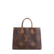 Pre-owned Canvas louis-vuitton-bags Louis Vuitton Vintage , Brown , Da...