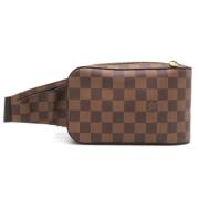 Pre-owned Canvas louis-vuitton-bags Louis Vuitton Vintage , Brown , Da...