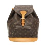 Pre-owned Canvas louis-vuitton-bags Louis Vuitton Vintage , Brown , Da...