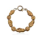 Pre-owned Metal chanel-jewelry Chanel Vintage , Yellow , Dames