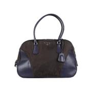 Pre-owned Leather prada-bags Prada Vintage , Black , Dames