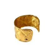 Pre-owned Metal chanel-jewelry Chanel Vintage , Yellow , Dames