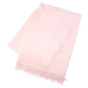 Pre-owned Cashmere scarves Hermès Vintage , Pink , Dames