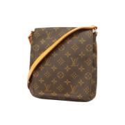 Pre-owned Canvas louis-vuitton-bags Louis Vuitton Vintage , Brown , Da...