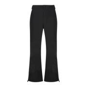 Regular Fit Broek Made in Roemenië Moncler , Black , Heren