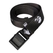 Logo Stoffen Riem Off White , Black , Heren