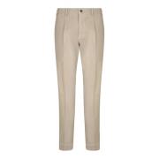 Beige Broek voor Mannen Dell'oglio , Beige , Heren