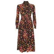 Pre-owned Silk dresses Prada Vintage , Multicolor , Dames