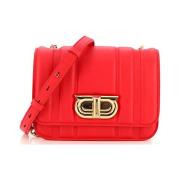 Stijlvolle Leren Tas Salvatore Ferragamo , Red , Dames