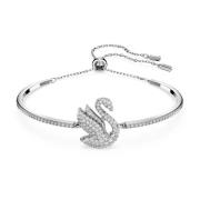 Iconische Zwaan Dames Armband Wit 5649772 Swarovski , Gray , Dames