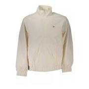 Logo Sportjas Elastische Taille Rits Tommy Hilfiger , White , Heren