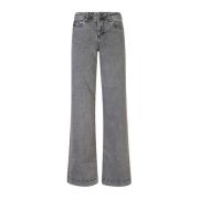 Zwarte Jeans voor Stijlvolle Look Versace Jeans Couture , Black , Dame...