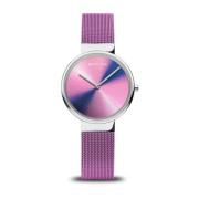 Dames armbandhorloge Classic Aurora 19031-909 Bering , Purple , Dames