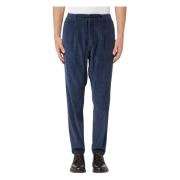 Blauwe Casual Broek Cruna , Blue , Heren