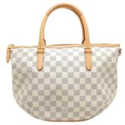 Pre-owned Canvas louis-vuitton-bags Louis Vuitton Vintage , White , Da...