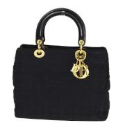 Pre-owned Fabric dior-bags Dior Vintage , Black , Dames