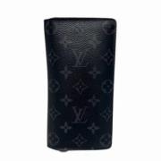 Pre-owned Fabric wallets Louis Vuitton Vintage , Black , Dames