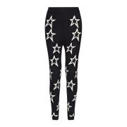 Gebreide wollen broek Perfect Moment , Black , Dames