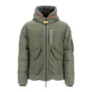 Waterafstotende Korte Donsjas Parajumpers , Green , Heren