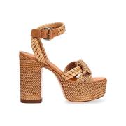 Elegante Hakken voor Vrouwen Casadei , Beige , Dames