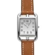 Pre-owned Stainless Steel watches Hermès Vintage , Gray , Dames