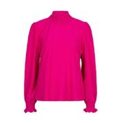 Herenah Blouse met Lange Mouwen Lofty Manner , Pink , Dames