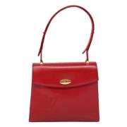 Pre-owned Leather louis-vuitton-bags Louis Vuitton Vintage , Red , Dam...