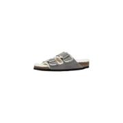 Shearling Arizona Sandalen Birkenstock , Gray , Heren