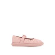 Gestructureerde Stof Mary Jane Ballet Flats Camper , Pink , Dames